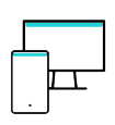 icon of pc and phone for bespoke design, Leeds, West Yorkshire